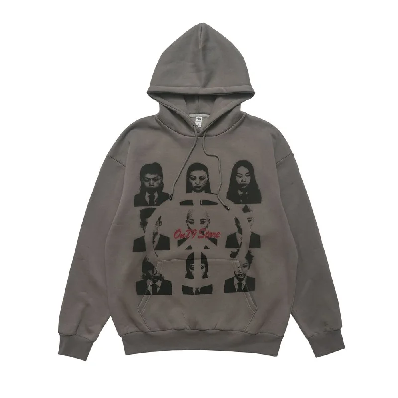 Japanese Urbanites Print Hoodie