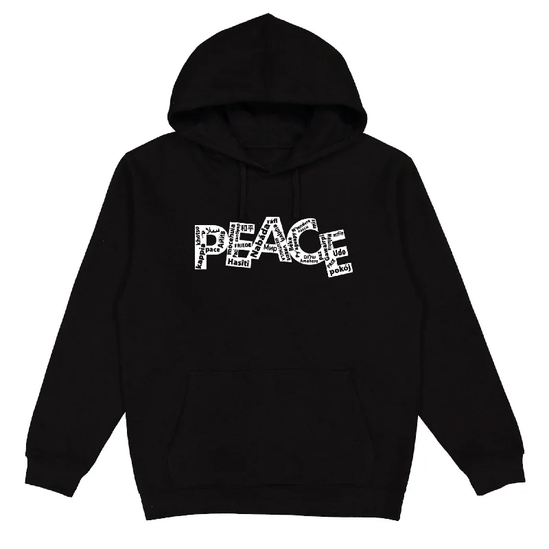 World Language Peace Hoodie