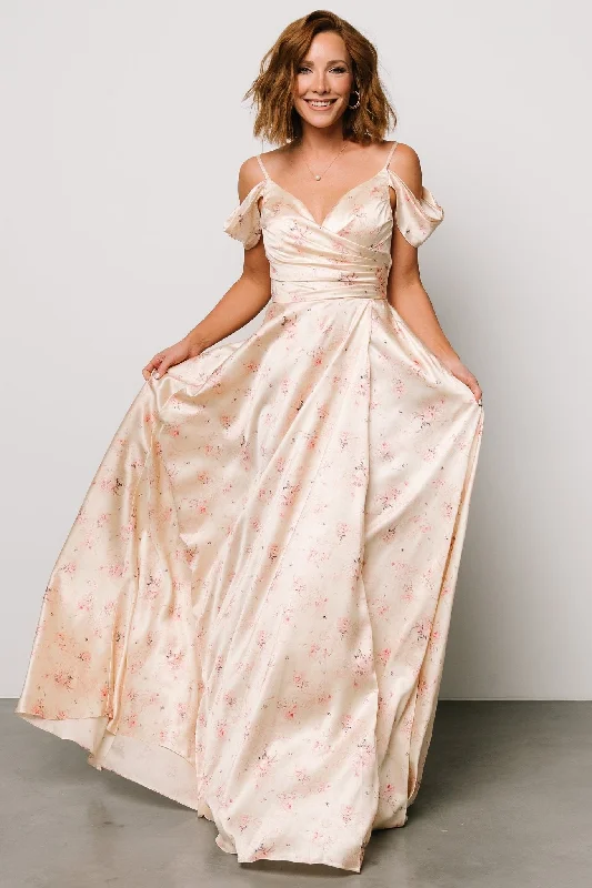 Clairemont Gown | Pale Gold