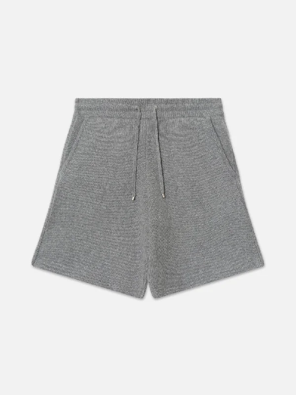 Ritz Men's Cashmere Short -- Warm Gray