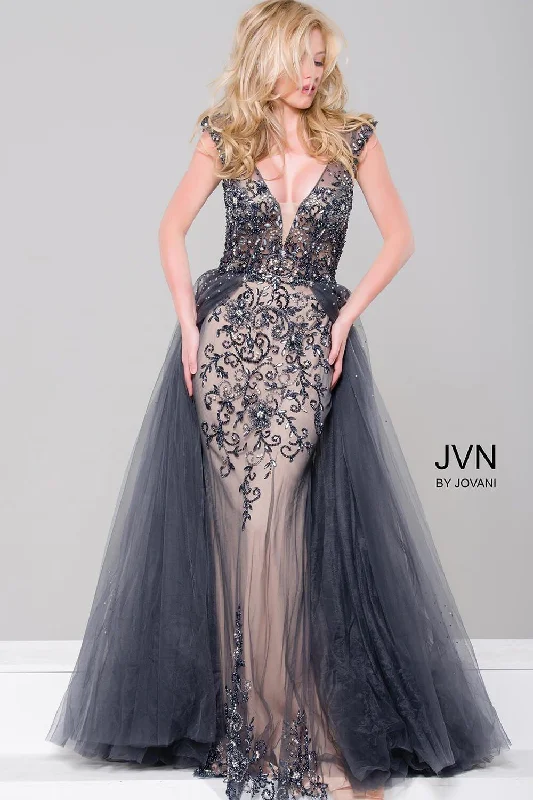 Jovani 46081 Long Embellished Column Prom Dress