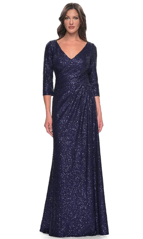 La Femme 30879 - Sequin A-Line Formal Dress