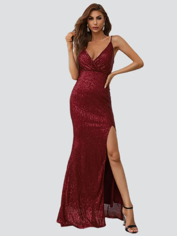 Spaghetti Sequin Cami Dress M01224