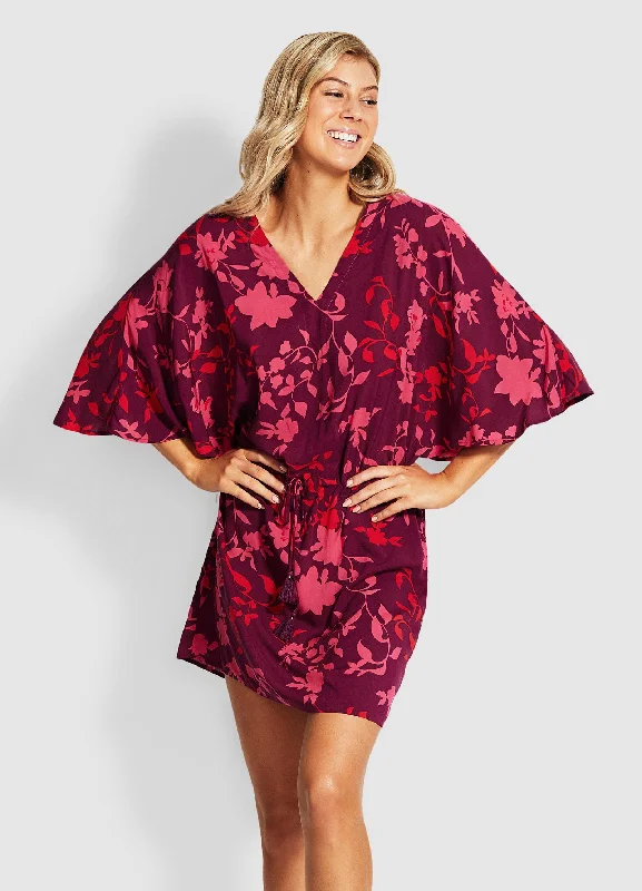 Florence Kaftan - Boysenberry