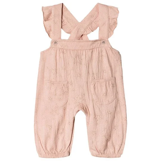 Rose Cloud Overalls